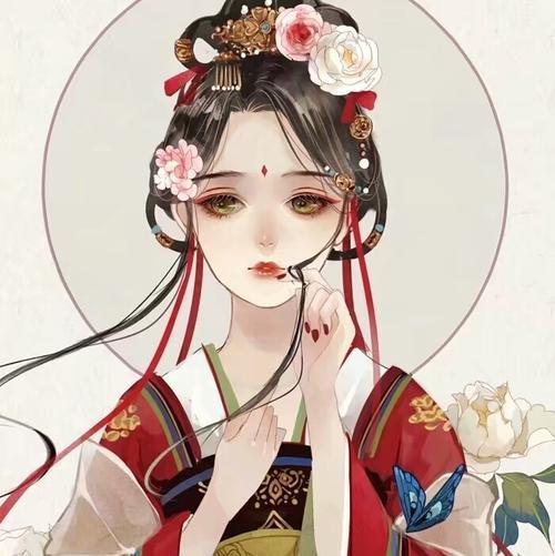 古风吃瓜头像女,穿越时空的瓜田传奇